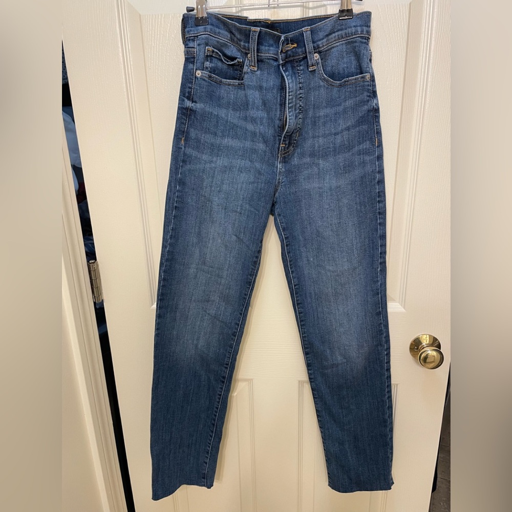 SZ 27/4 BANANA REPUBLIC ULTRA HIGH-RISE SLIM JEAN. NWT